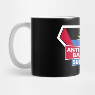 Antigua And Barbuda Super Flag Supporter Mug